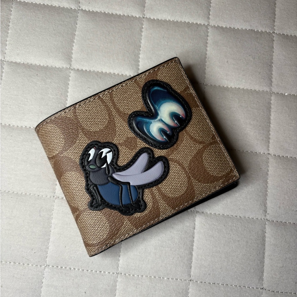 Coach x Disney - Brown Signature Wallet Classic Bifold